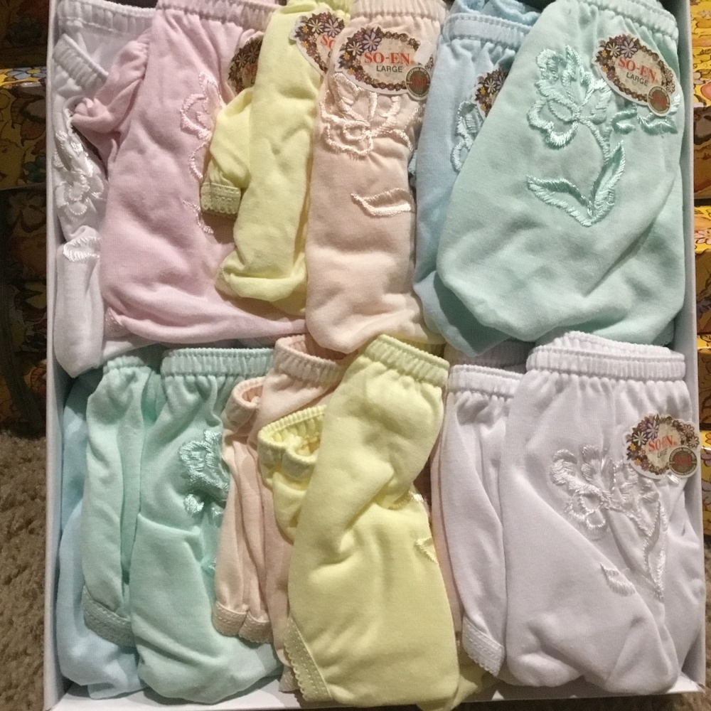 SOEN Bikini Panties embroidered